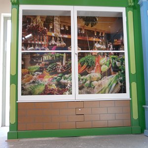 Victorian Shop Front style Display Unit