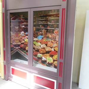 Victorian Shop Front style Display Unit