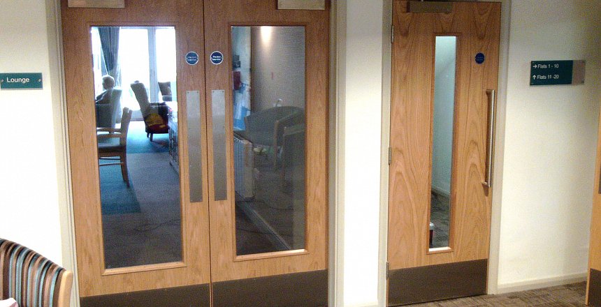 Certified Fire Door example